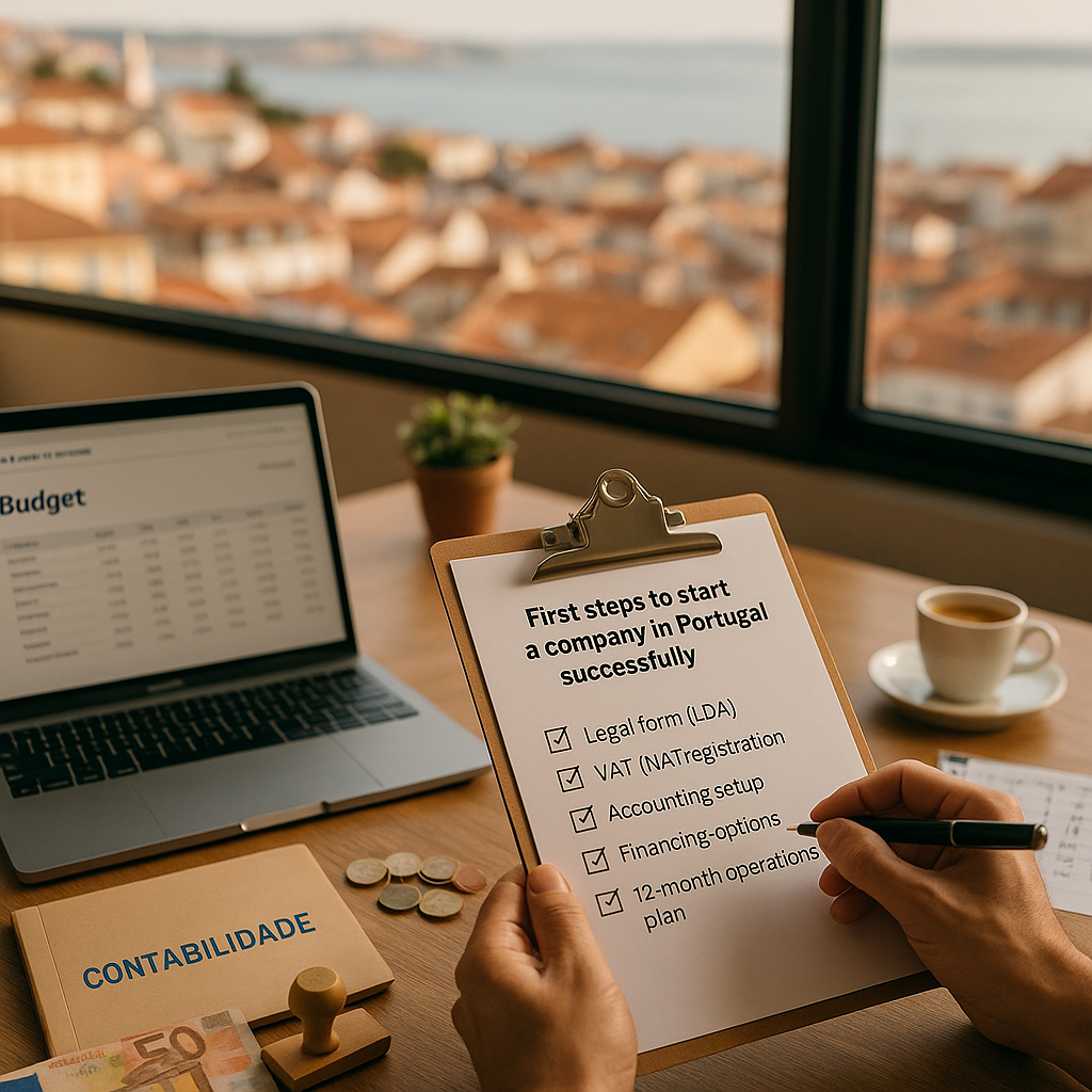 Photographic flat-lay overhead on a light wooden desk in Lisbon. Max file size: 1.5mb!
